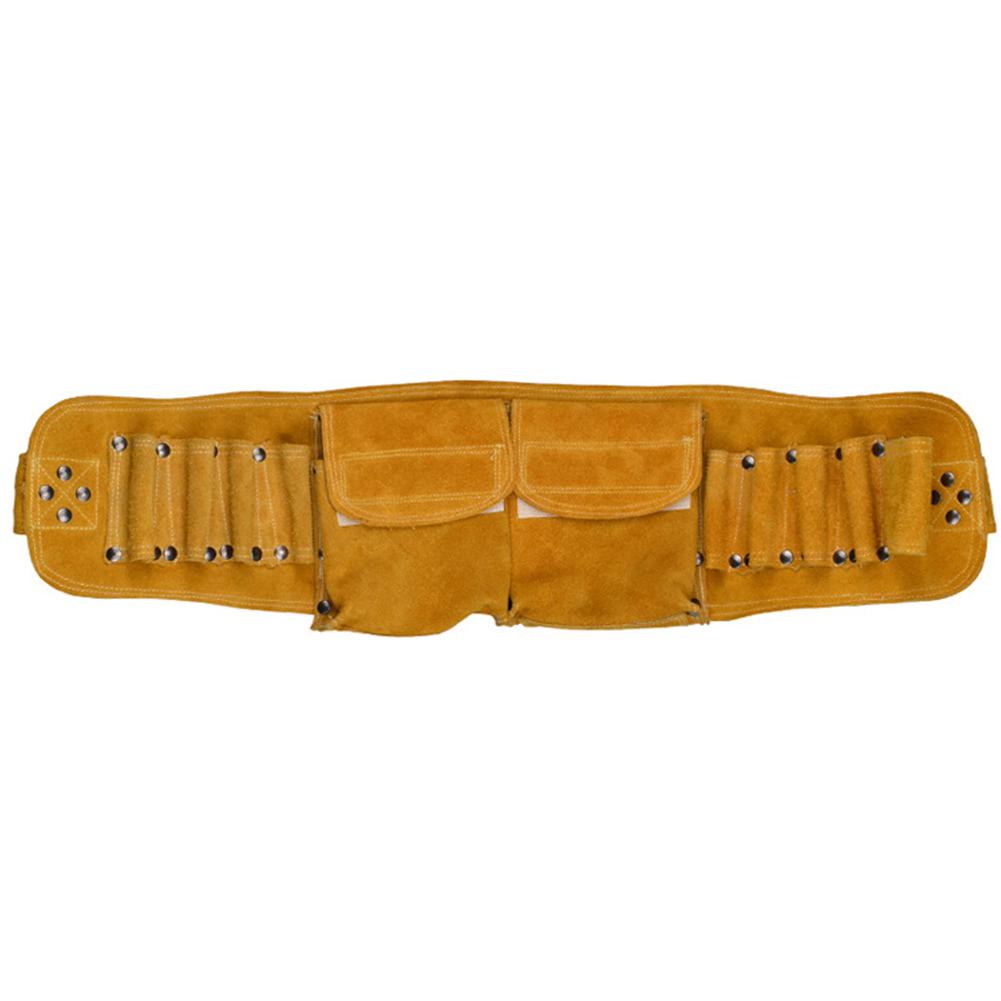Exquisite Leather Repair Toolkit Garden Tool Bag Tool Holder Waist Bag for High Altitude Construction