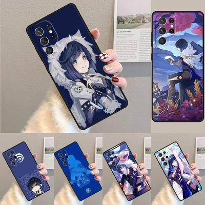 Genshin Impact Yelan Silicone Phone Case For Samsung Galaxy Note 10 Pro S26 S25 S24 S23 S22 S21 Plus S25Ultra Capa Cover