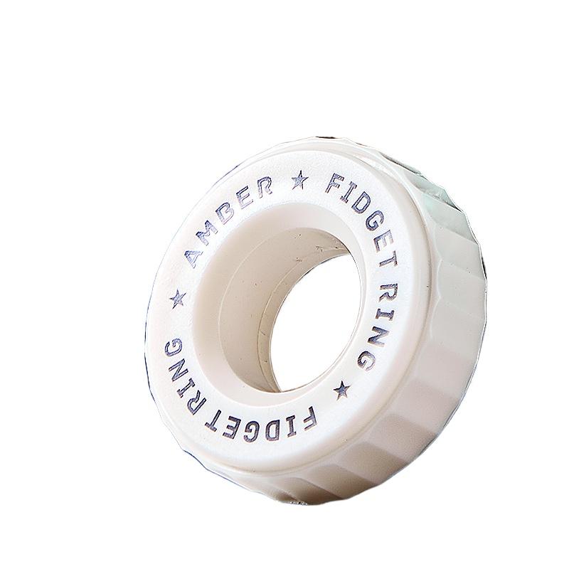 EDC Ratchet Stress-relieving Finger Ring Rotating Fingertip Gyroscope Relieve Fatigue Stress-relieving Toy,children s Toy Gift