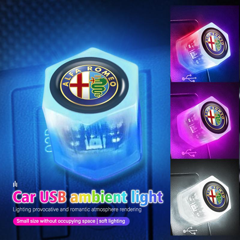 Car Interior Environment Auto ortable Light Plug Play Auto Accessories For Alfa Romeo Giulia 147 Mito 156 159 166 GT Stelvio