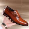 Leather Shoes British Style Men's Fashion Trend Single Business Formal Leather Shoes Large Size 4748 Men's Shoes