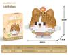 Lele Brothers W2603 Animal Egg Doll Micro Building Blocks for Children's Day Gift