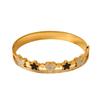 Gold-Plated Diamond Butterfly Floral Bracelet: Luxury Fashion Statement for Women