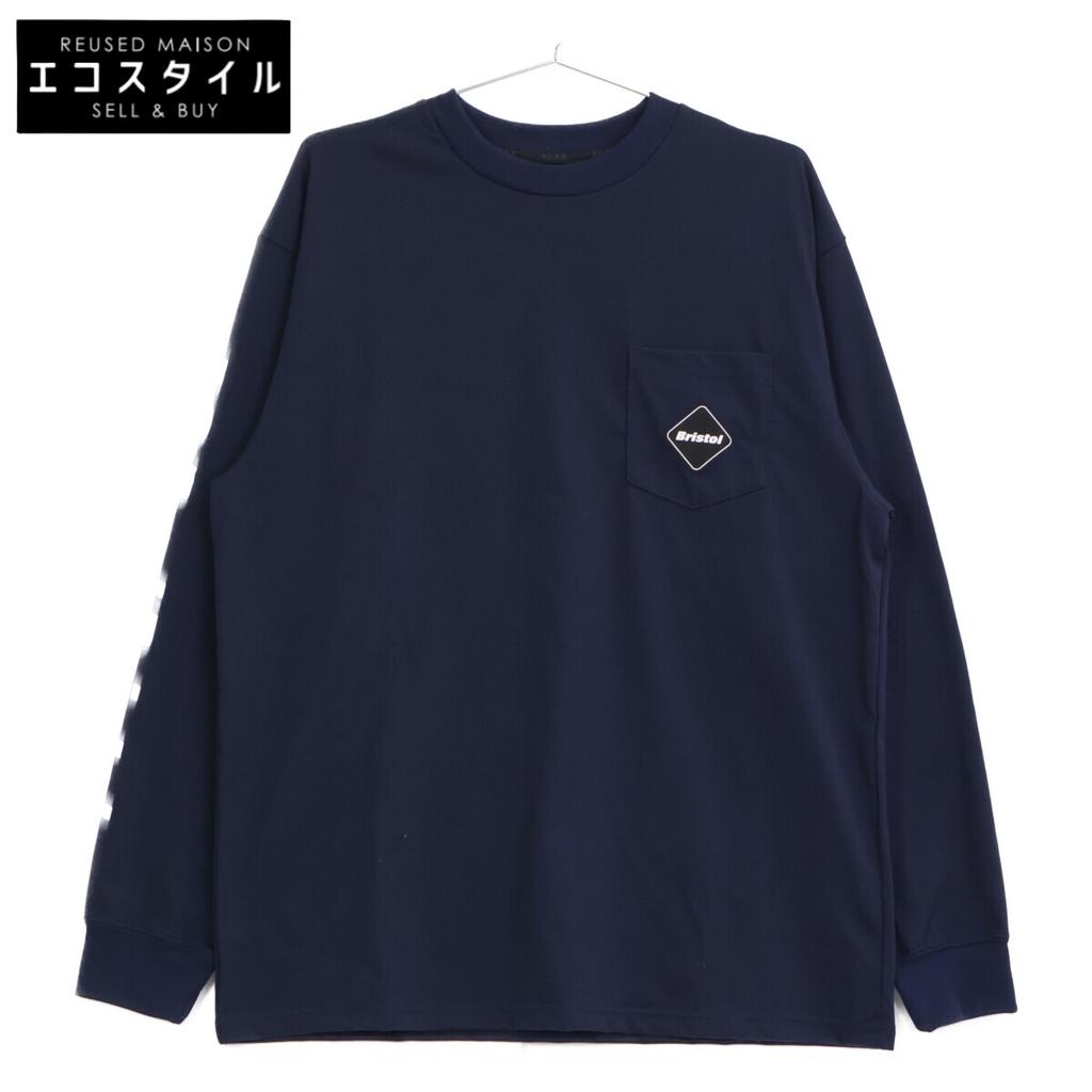 F.C.Real Bristol FCRB-250082 Team Logo Pocket Shirt tops L NavyUsed