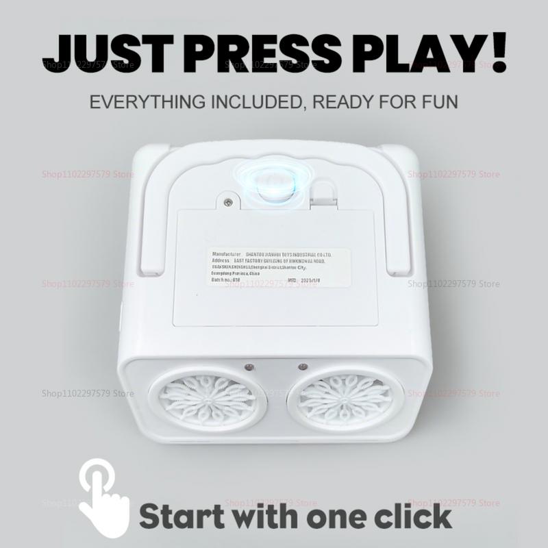 Automatic Bubble Machine with 2 Fans 50000+ Bubbles Per Minute Kids Portable Bubble Maker No Bubble Water for Party Outdoor Play