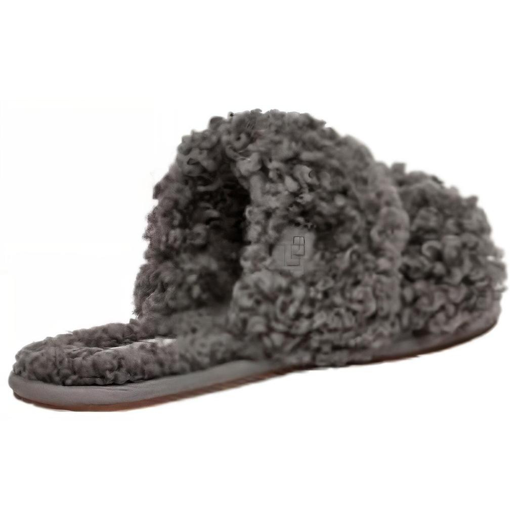 UGG Maxi Curly Scuffetta 'Grey' Women's 1130837-CHRC