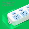 BULL GN-316 5-Outlet Power Strip with Individual Switches CN Plug (adapter Included)