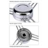 Steel Hydraulic Steering Wheel Offering Comfortable Grip Hydraulic Steering System for Fishing Boats & Speedboats