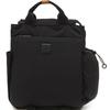 Black Solid Nylon Backpack Dbba4fg16bk
