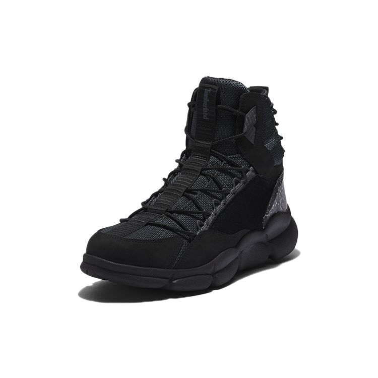 Timberland Ткань Удобная амортизирующая Нескользящая Износостойкая Дышащая Высокая Повседневная Обувь Мужская Повседневная Обувь Черный A2M35001