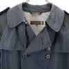 Mackintosh Made In the UK Trench Coat 36 Navy Men's Used