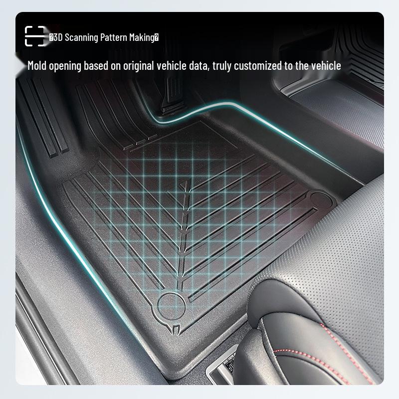 Custom TPE Car Floor Mats for Xiaomi SU7/SU7 Pro/Max - Five-Seater Interior Upgrade