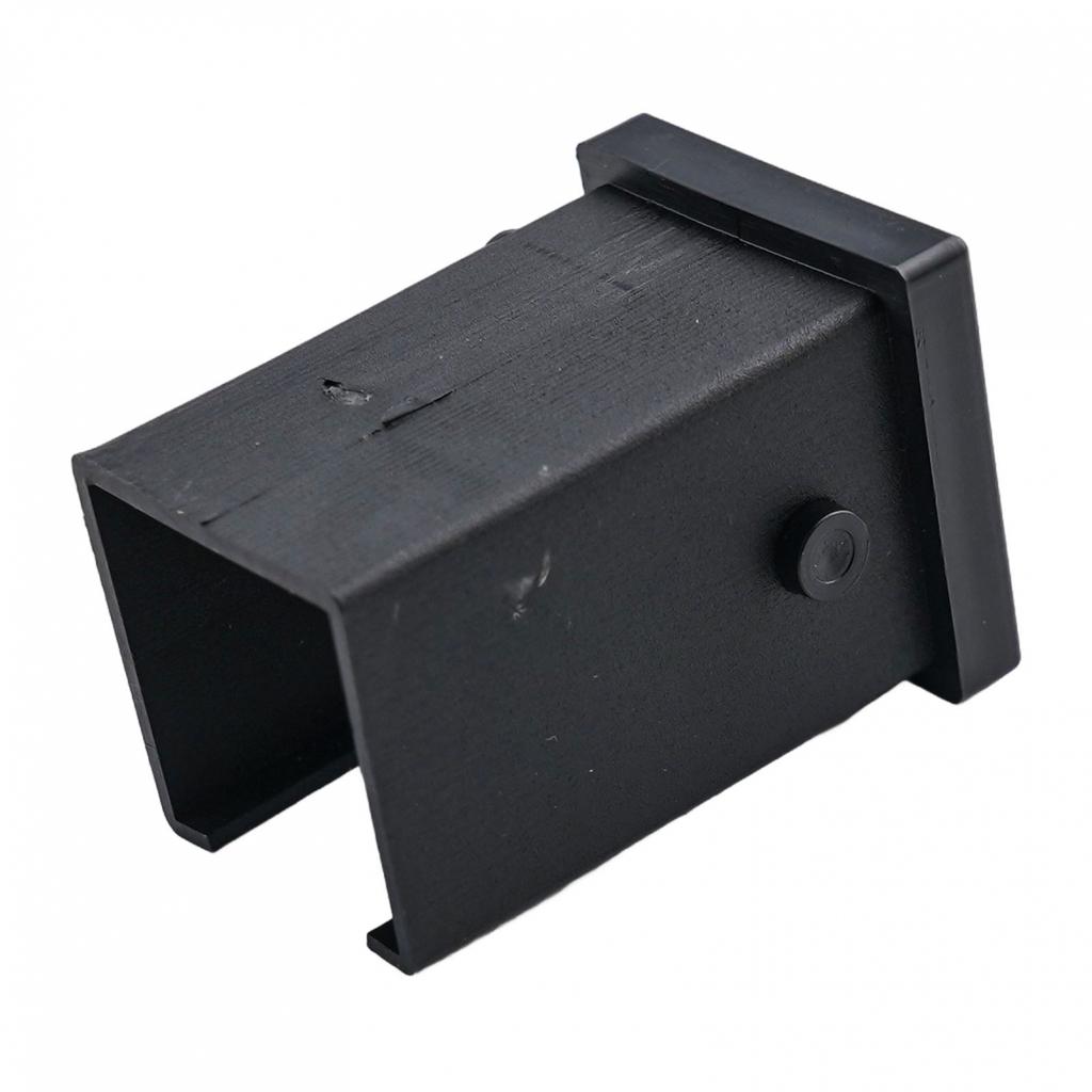 Black Plastic Square Tube Sleeve Diameter Plastic Square Tube Sleeve Approx