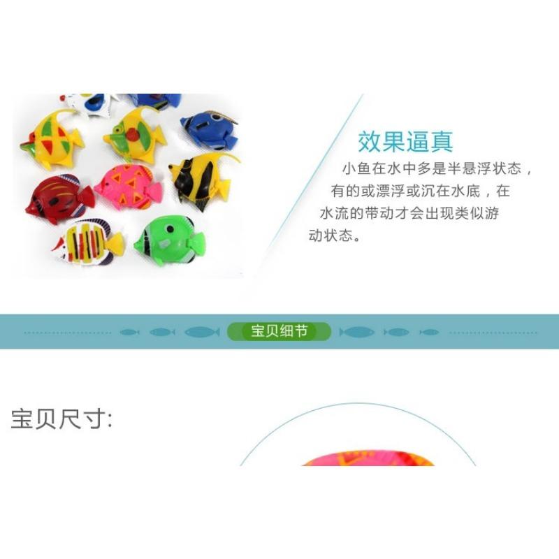 Fish Tank Simulated Fake Fish Goldfish Aquarium Landscaping Floating Simulated Fish Plastic Fish Swimming Fish Tropical Fish