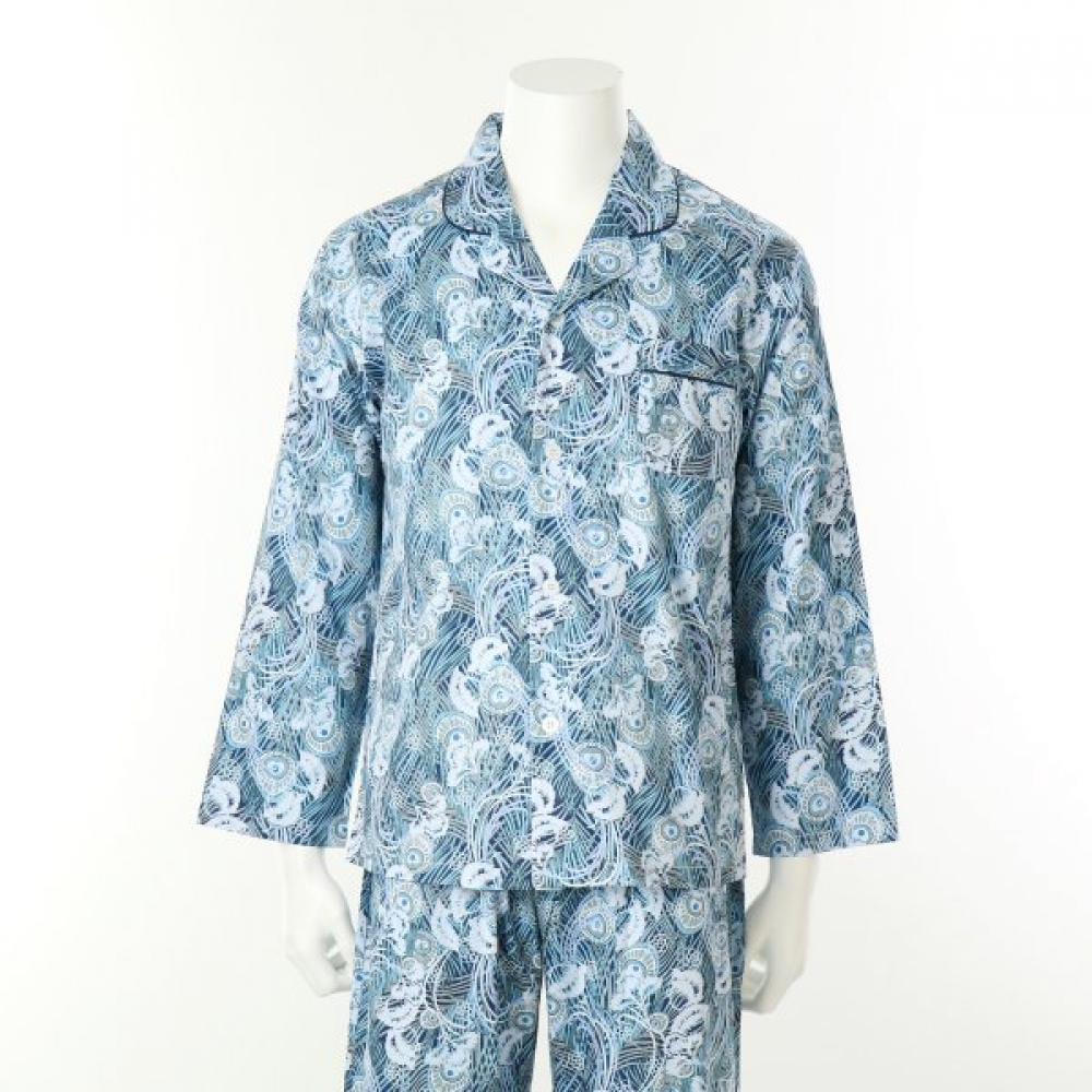 VenuS Men S Premium Cotton 100S Geometric Flower Pajama Vpaa218m