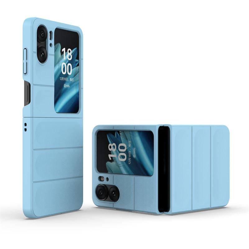 For OPPO Find N2 Flip Case OPPO Find N2 N3 Flip 5G Cover Luxury Matte PC Shockproof Protective Hard Back Cover OPPO Find N2 Flip