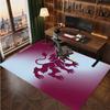 Tappeto in Velluto di Cristallo con Stampa Calcio Aston Villa, Comodo Assorbente d'Acqua Antiscivolo Tappeto per Pavimenti Interni
