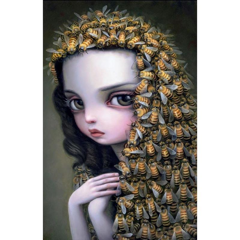 Dark World Creepy Cartoon Art By Mark Ryden Posters Canvas Painting Pop Wall Art Print Pictures for Living Room Wall Home Decor