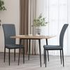 Vidaxl Dining Chairs, 2 Pcs, Dark Grey, Velvet