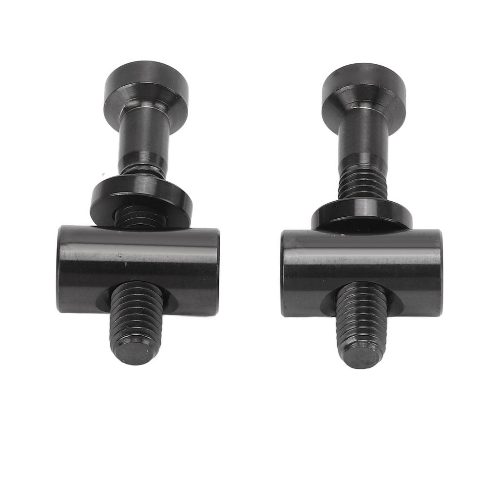 2Pcs RISK Bike Seatpost Screw Titanium Alloy M5x30mm Balance Seat Post Seat Tube Fixing Screw Black
