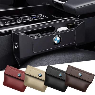 CCH1 Car Seat Gap Multifunction Leather Organizer Storage For X1 X3 X5 X6 X7 1 3 5 6 7 Series G20 G30 G11 F15 F16 G01 G02 F48