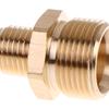 2Pcs Pressure Washer Adapter M22 X 1.5 Male Thread To G1/4 Inch Male Connector Brass Coupling Reducer Hose Connector Adapter For