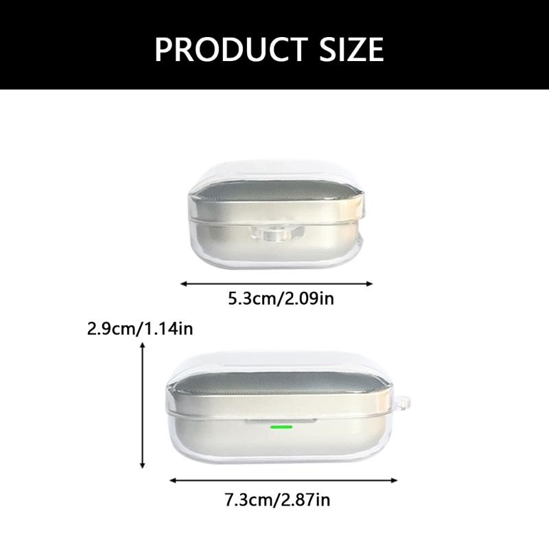 Headphone Cover Shockproof Wrap Case Skin Antiscratch Guard Washable Soft TPU Housing Shell Enhances Grip for Buds Air 7