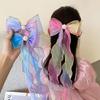 Children's Hair Accessories Pearl Tassels Bows Ribbons Braided Hairpins Headdresses Summer Girls Princess Hairpins