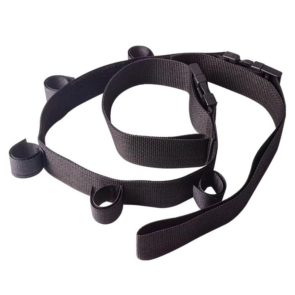 2Pcs Snap Buckle Car Fishing Rod Holder 7 Rod Capacity Vehicle Fishing Rod Strap  Van