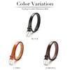 [NARU] Genuine Tochigi Leather Belt for Men, Business Suit Belt, Gentleman's, Popular Brand, Stylish, 30mm Width, Adjustable Size, Made In Japan