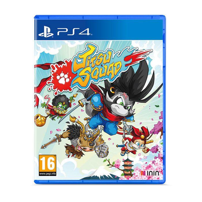Jeu PS4 - JUST FOR GAMES - Jitsu Squad - Action de dessins animés - 4 joueurs - Combat