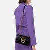PINKO Women's Leather Swallow Chain Shoulder Bag
