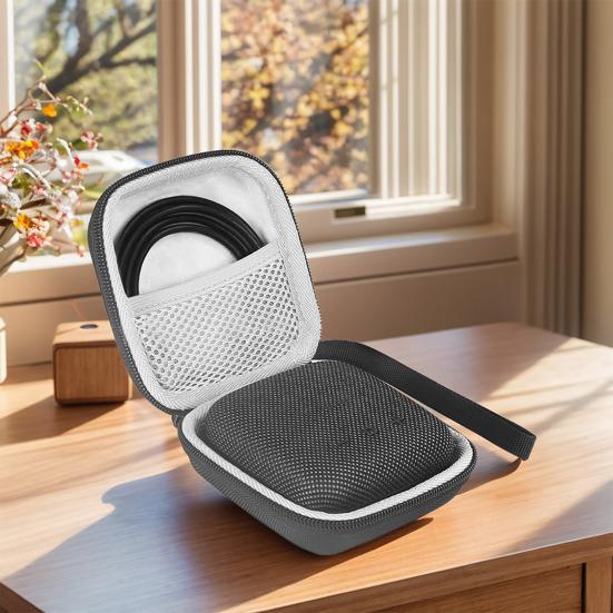 Speaker Carrying Case for Tribit StormBox Micro EVA Hard Shell Zipper Case Portable Travel Wireless Speaker Storage Bag Protector Organizer