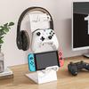 3-Layer Universal Gaming Gear Storage Stand • Multi-Functional Controller & Headphone Organizer Rack