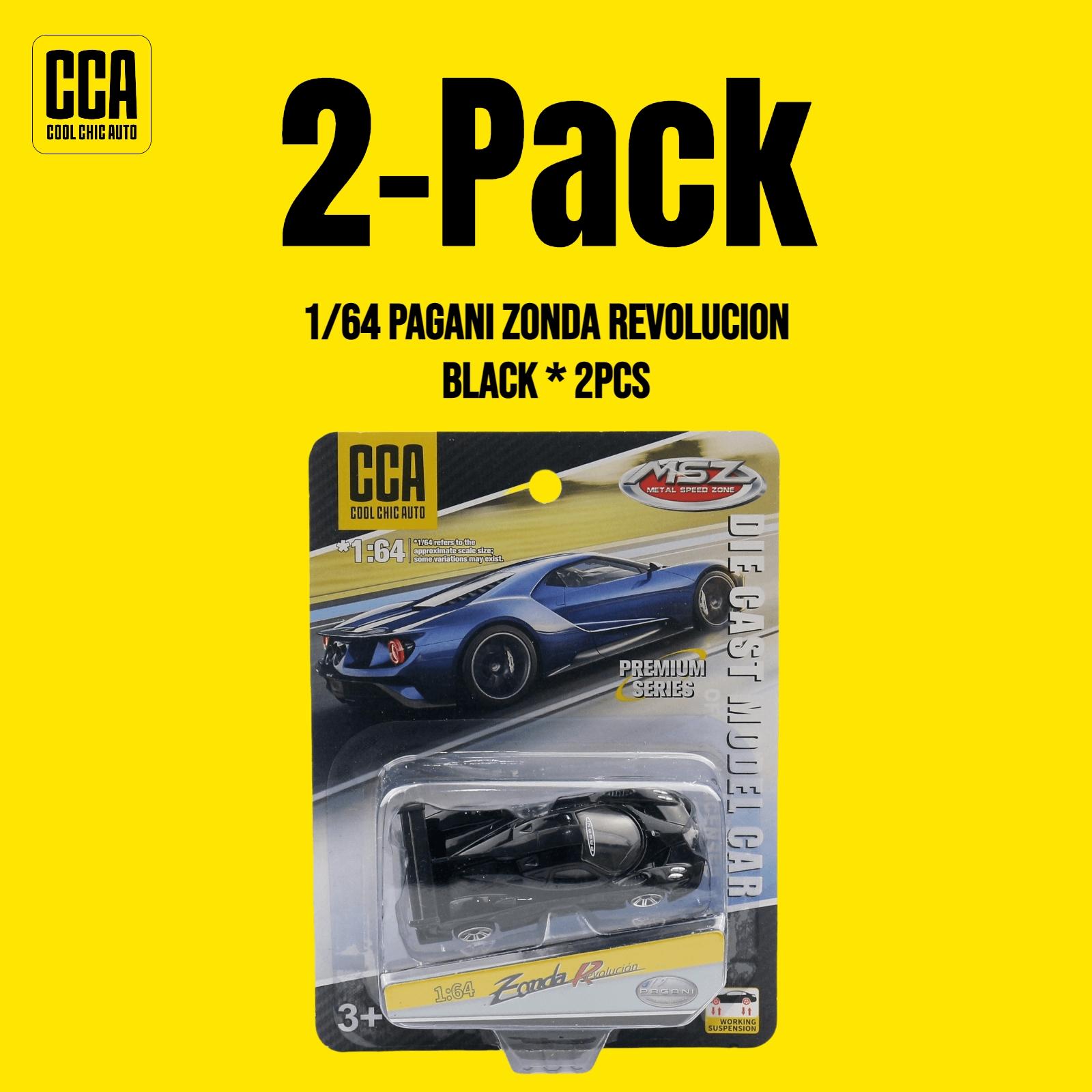 Ca. 1/64 Serie Pagani Zonda Revolucion Rennspielzeugauto Modell Diecast Miniatur Freilauf Räder Sammlung Geschenk Für Kinder Jungen Kind