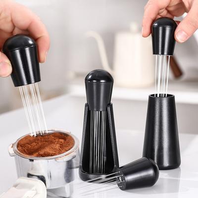 1Pc New Coffee Stirrer Needle Espresso Powder Stirrer Distributor Leveler WDT Distribution Tool Distribution Barista Accessories