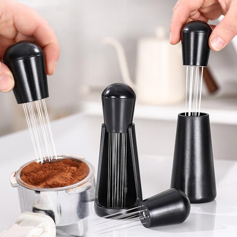 1Pc New Coffee Stirrer Needle Espresso Powder Stirrer Distributor Leveler WDT Distribution Tool Distribution Barista Accessories
