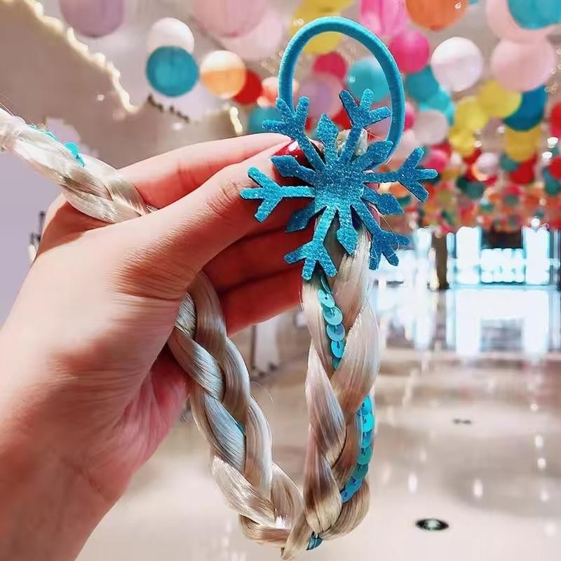 1/2pcs Cute Curly Hair Bowtie Wig Girls Hairpins Ombre Color Headwear Hair Clips for Princess Dress Up Birthday Gift Party Favor