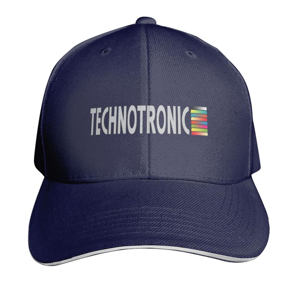 Technotronic Dance Band From The 90s Baseball Cap Streetwear Hip Hop Trendy Vintage Retro Embroidered Lightweight Packable