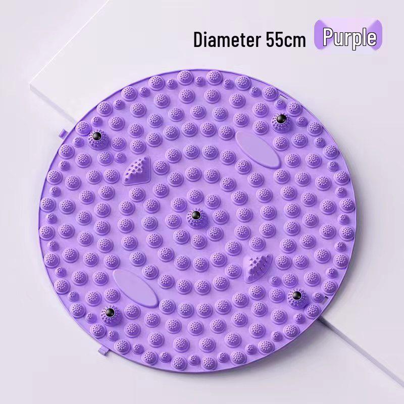 Plantar Massage Acupressure Foot Pad - Soft Silicone Meridian Board for Adults
