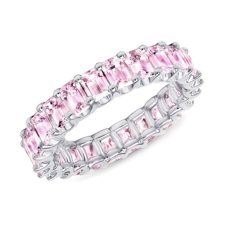 Huitan Gorgeous Promised Rings Love Wedding Zircon Full Paved Square Crystal Zircon Elegant Women Marriage Engagement Ring New