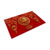 Floor Mat Horse Pattern Anti-Slip Bottom Surface Wear-Resistant Floor Mat Easy to Clean Home Office Cafe