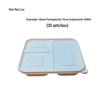 Eco-Friendly 3-Compartment PLA Takeaway Container