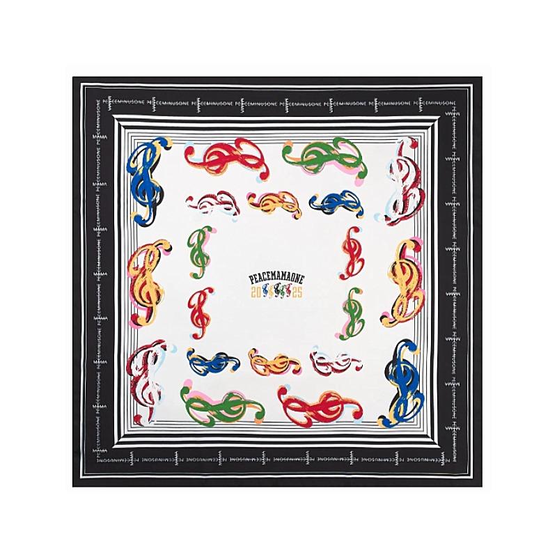 

PEACEMINUSONE x 2025 MAMA Awards Peacemamaone Scarf – Limited pop-up Event Collectible Streetwear
