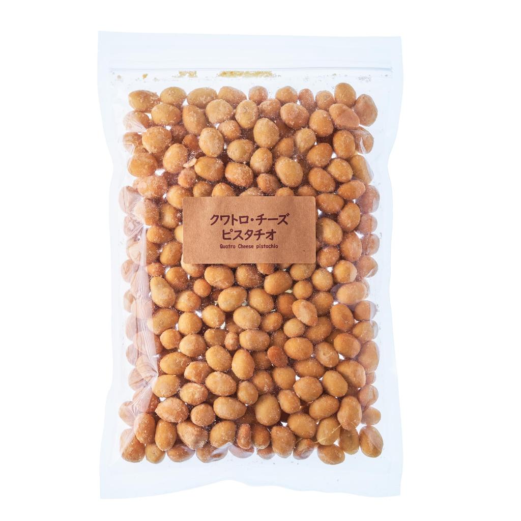 Spicy Kobo Quattro Cheese Pistachio Made In the USA Zipper Commercial Use Sweets Snack Nuts Rich Crunchy Texture Gift (400g / Bag)