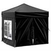 VidaXL Foldable Reception Tent with Walls Camping Gazebo Outdoor Pavilion Garden Gazebo Marquee Patio 93504