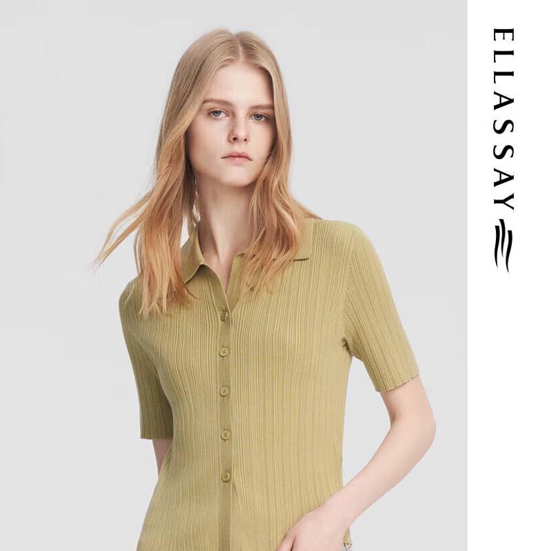 

ELLASSAY Женская трикотажная рубашка поло XS