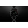 Seiko Prospex SBDL099 Men's Solar Chronograph Watch Black Dial Stainless Steel Tachymeter Bezel Date Calendar