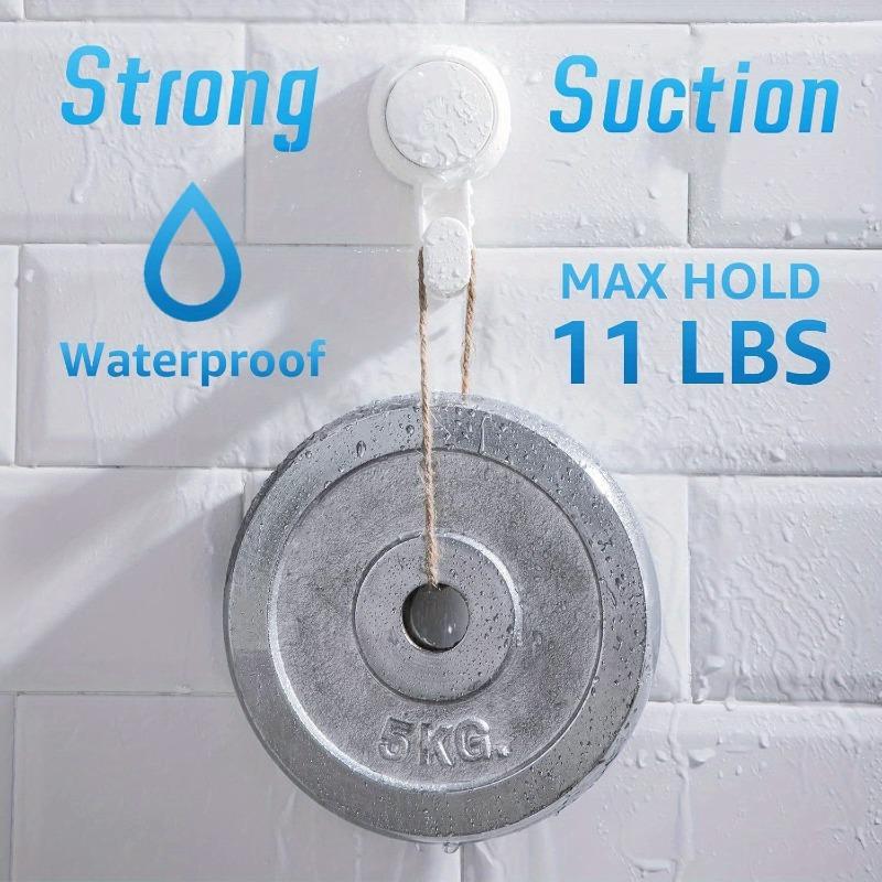 1PC suction cup toothbrush holder, strong toothpaste toothbrush suction cup, self-draining shower razor holder, kitchen cutlery rack