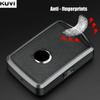 Custodia Protettiva in Metallo e Vera Pelle per Portachiavi Smart Auto Adatta per Volvo Xc60 Xc40 Xc90 S90 V60 S60 V90 2010- Portachiavi Anello Protettivo